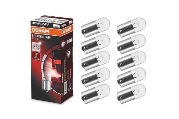 Osram Truckstar Pro R5W 24v halogenpærer
